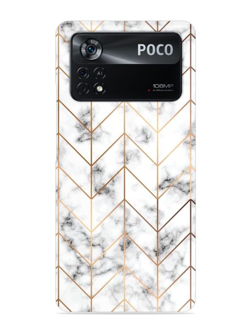 Vector Marble Texture Snap Case for Poco X4 Pro (5G) Zapvi