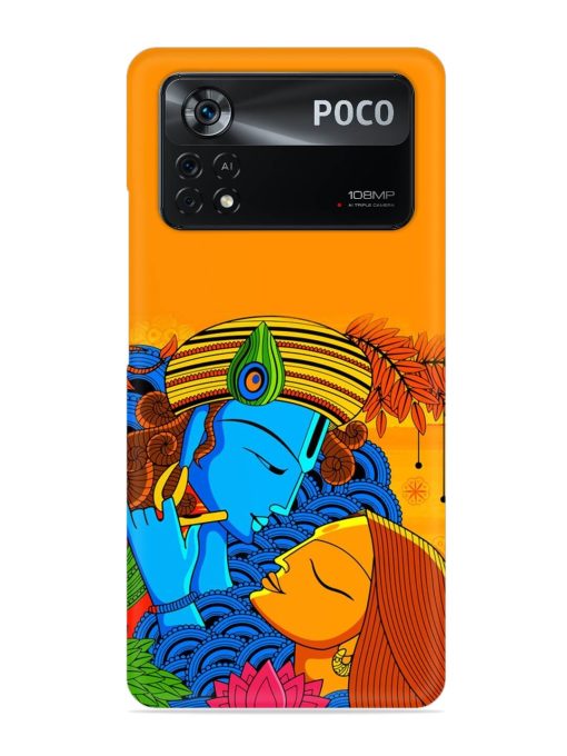 Illustration Hindu Goddess Snap Case for Poco X4 Pro (5G) Zapvi