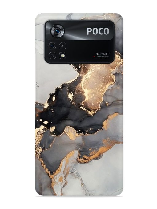 Luxury Abstract Fluid Snap Case for Poco X4 Pro (5G) Zapvi