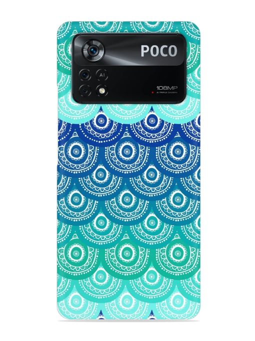 Ethnic Seamless Pattern Snap Case for Poco X4 Pro (5G) Zapvi