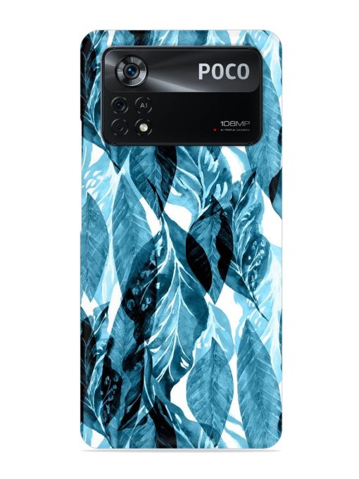 Leaves Pattern Jungle Snap Case for Poco X4 Pro (5G) Zapvi