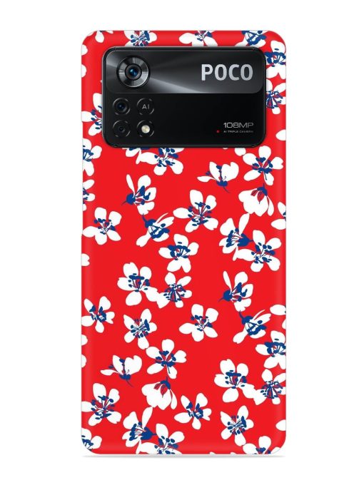 Hand Drawn Abstract Snap Case for Poco X4 Pro (5G) Zapvi