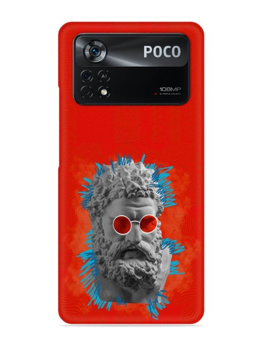 Contemporary Art Concept Snap Case for Poco X4 Pro (5G) Zapvi