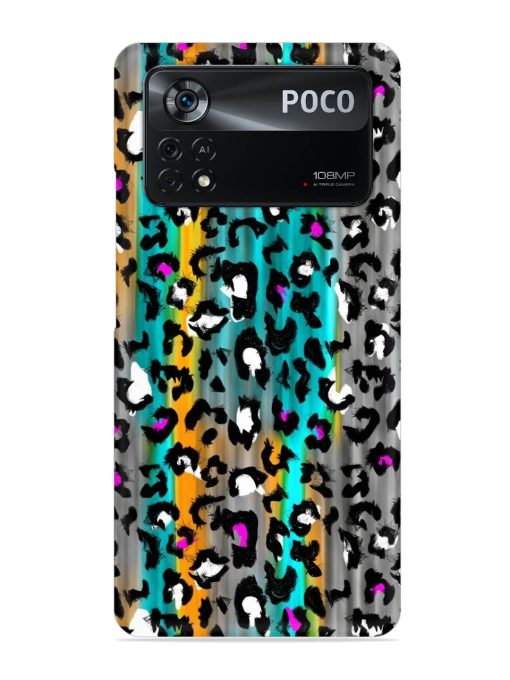 Mix Animal Skin Snap Case for Poco X4 Pro (5G) Zapvi