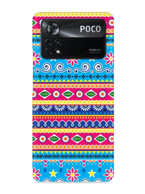 Indian Seamless Snap Case for Poco X4 Pro (5G) Zapvi