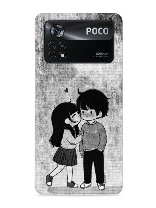 Couple Love Highlights Snap Case for Poco X4 Pro (5G) Zapvi