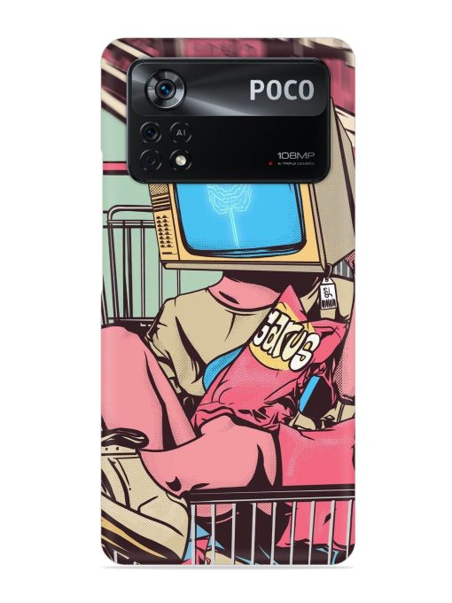 Toaster Oven Head Snap Case for Poco X4 Pro (5G) Zapvi