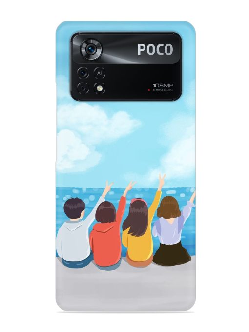 Happy Kids Snap Case for Poco X4 Pro (5G) Zapvi