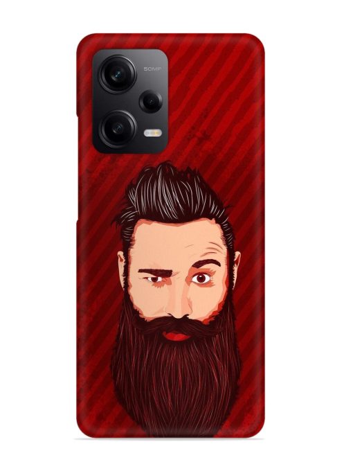 Beardo Man Snap Case for Poco X5 (5G) Zapvi