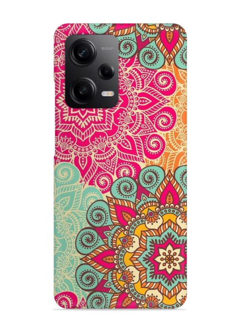 Mandala Seamless Snap Case for Poco X5 (5G) Zapvi