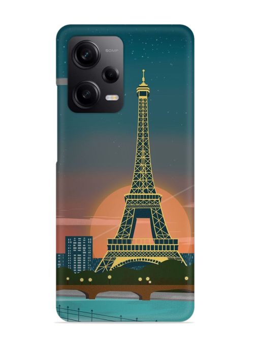 Scenery Architecture France Paris Snap Case for Poco X5 (5G) Zapvi