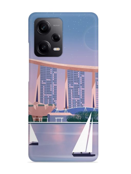 Singapore Scenery Architecture Snap Case for Poco X5 (5G) Zapvi