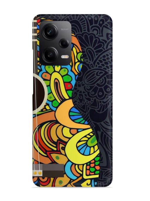 Guitar Vector Art Snap Case for Poco X5 (5G)