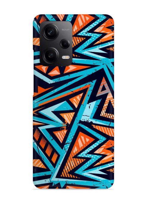 Abstract Seamless Grunge Snap Case for Poco X5 (5G) Zapvi