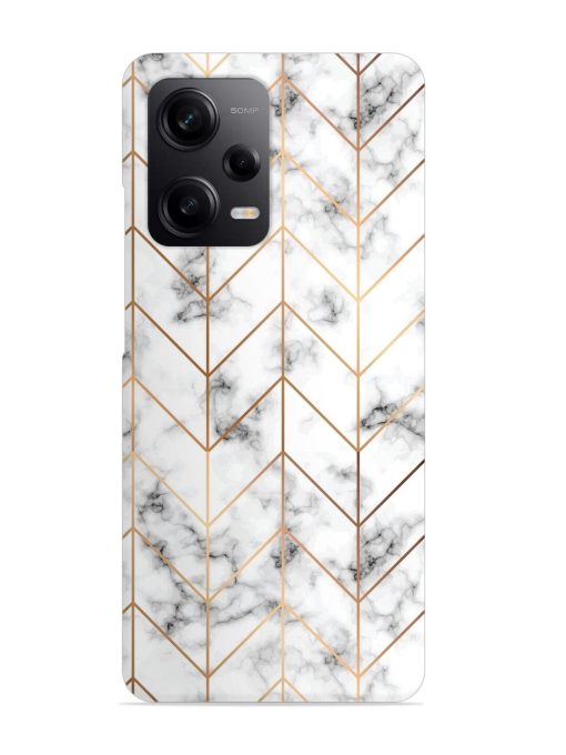 Vector Marble Texture Snap Case for Poco X5 (5G)