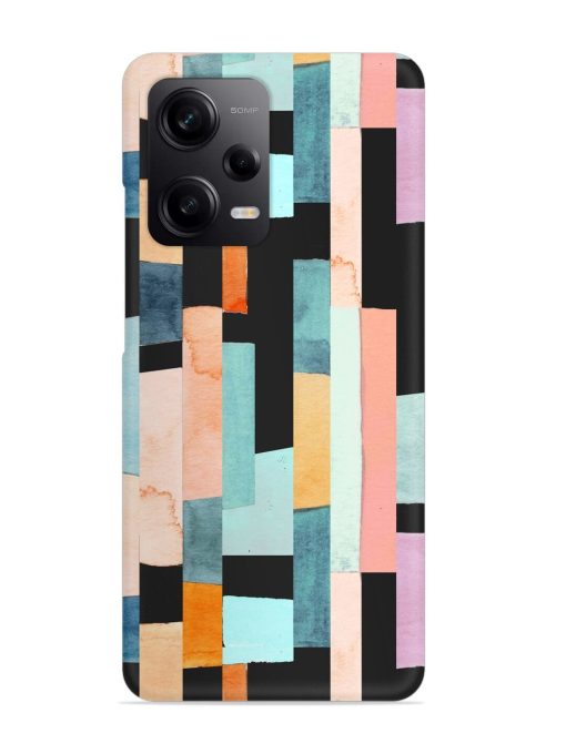 Geometric Seamless Pattern Snap Case for Poco X5 (5G) Zapvi