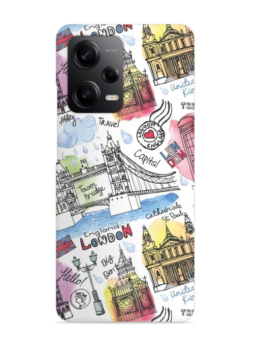 Vector London Landmark Snap Case for Poco X5 (5G) Zapvi