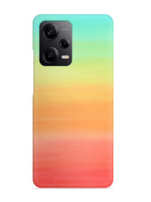 Background Sky Watercolor Snap Case for Poco X5 (5G) Zapvi