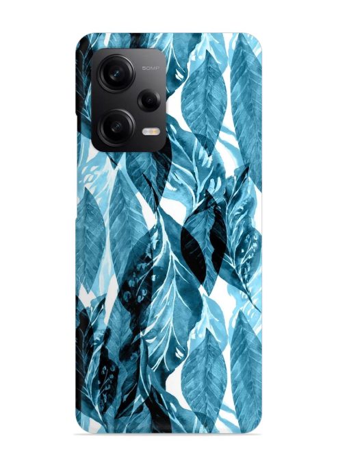 Leaves Pattern Jungle Snap Case for Poco X5 (5G) Zapvi