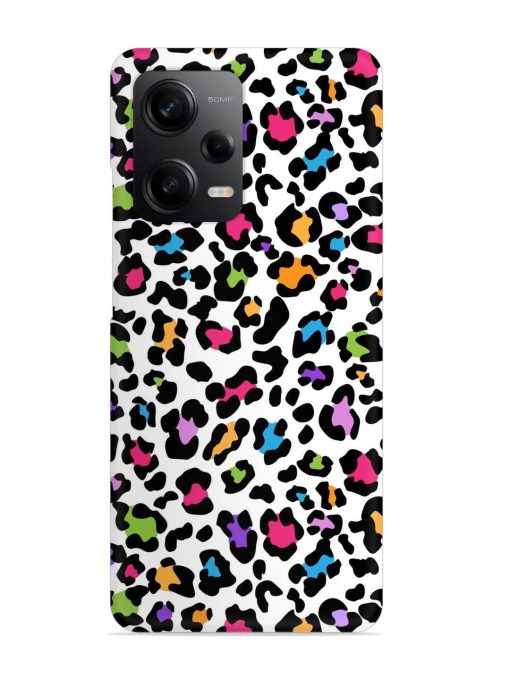 Seamless Leopard Pattern Snap Case for Poco X5 (5G) Zapvi