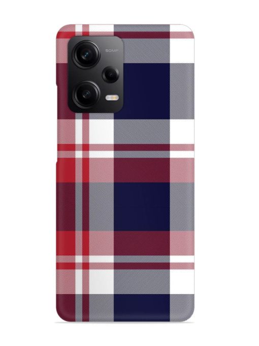 Classic Plaid Tartan Snap Case for Poco X5 (5G) Zapvi