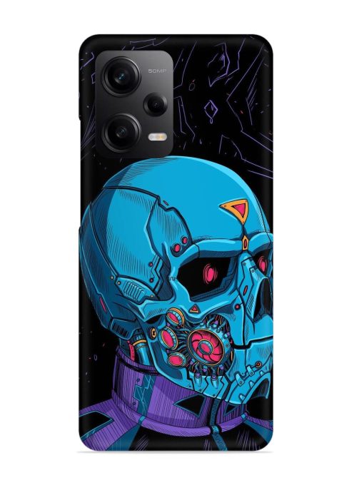 Skull Robo Vector Snap Case for Poco X5 (5G)