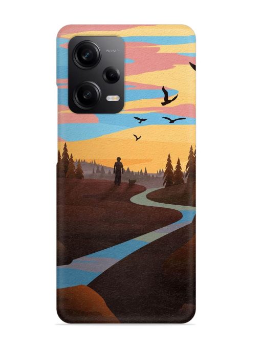 Natural Landscape Art Snap Case for Poco X5 (5G)