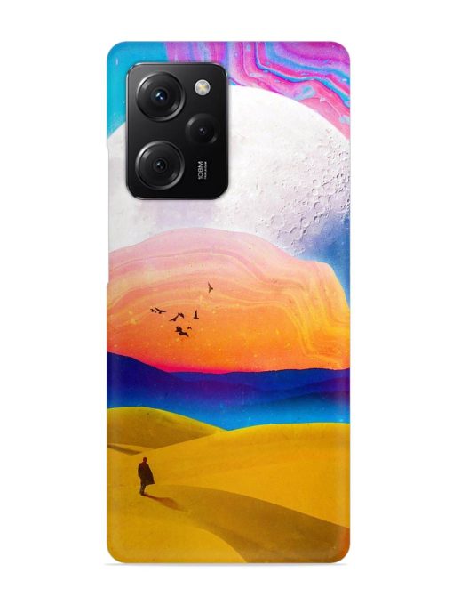 Sandy Desert Snap Case for Poco X5 Pro (5G) Zapvi