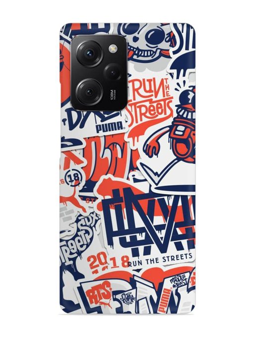 Run The Street Snap Case for Poco X5 Pro (5G) Zapvi