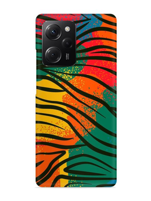 Bright Colorful Snap Case for Poco X5 Pro (5G) Zapvi