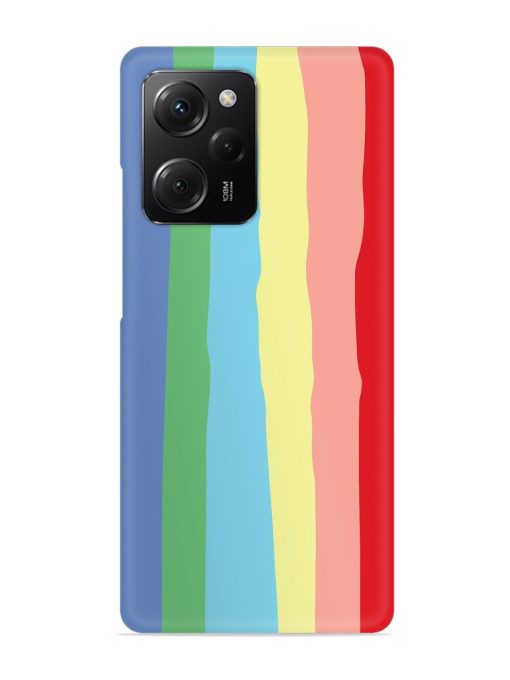 Rainbow Premium Shade Snap Case for Poco X5 Pro (5G)