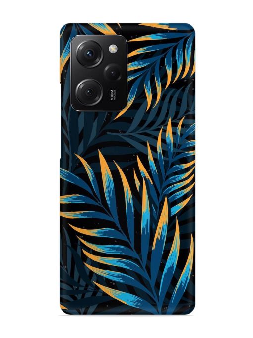 Abstract Leaf Art Snap Case for Poco X5 Pro (5G) Zapvi