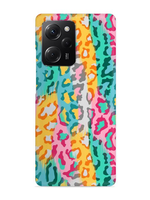 Seamless Vector Colorful Snap Case for Poco X5 Pro (5G) Zapvi