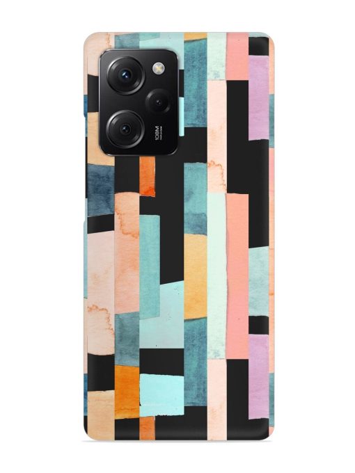 Geometric Seamless Pattern Snap Case for Poco X5 Pro (5G) Zapvi