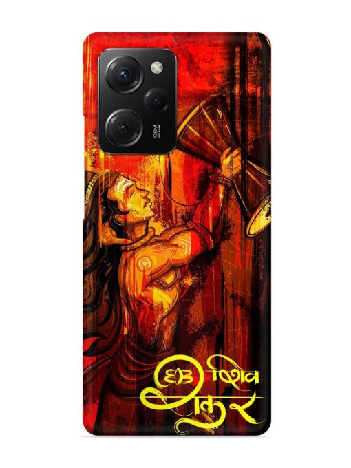 Illustration Lord Shiva Snap Case for Poco X5 Pro (5G) Zapvi