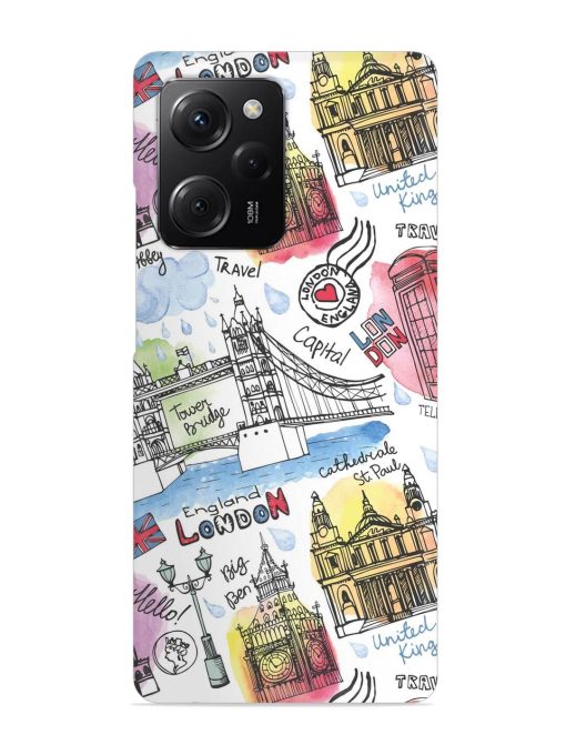 Vector London Landmark Snap Case for Poco X5 Pro (5G) Zapvi