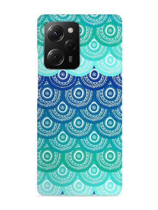 Ethnic Seamless Pattern Snap Case for Poco X5 Pro (5G) Zapvi