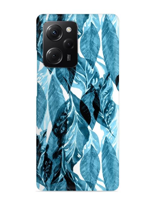 Leaves Pattern Jungle Snap Case for Poco X5 Pro (5G) Zapvi