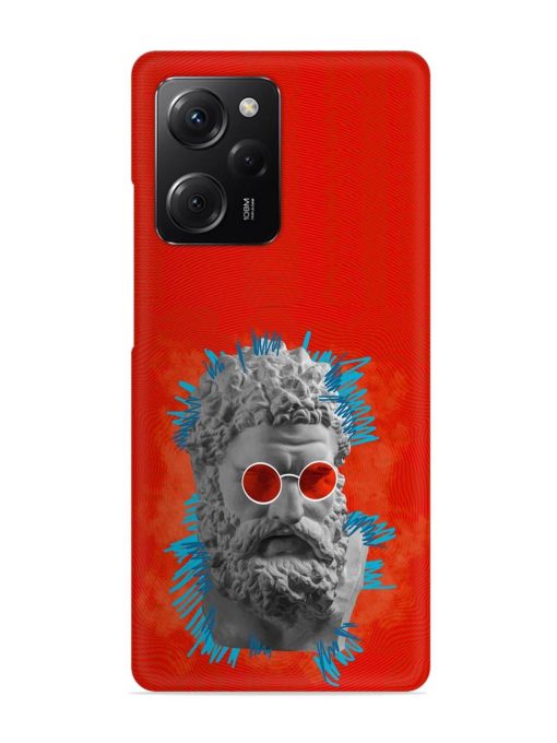 Contemporary Art Concept Snap Case for Poco X5 Pro (5G) Zapvi