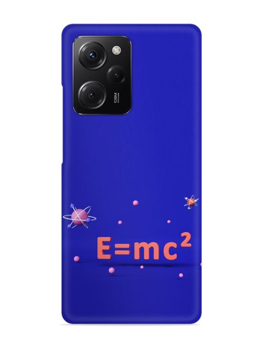 Formula Relativity Equation Snap Case for Poco X5 Pro (5G) Zapvi