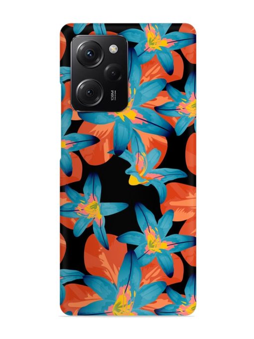 Philippine Flowers Seamless Snap Case for Poco X5 Pro (5G)