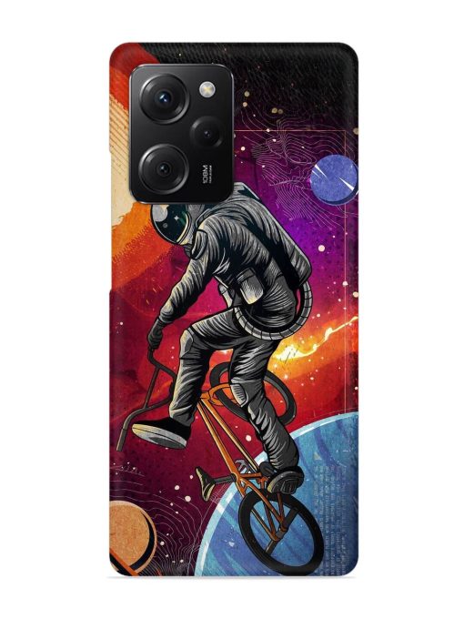 Super Eclipse Bmx Bike Snap Case for Poco X5 Pro (5G) Zapvi