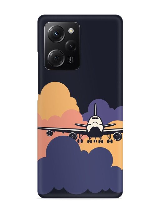 Aeroplane vector Snap Case for Poco X5 Pro (5G) Zapvi