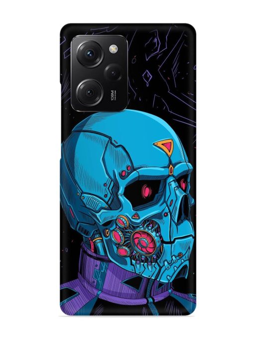 Skull Robo Vector Snap Case for Poco X5 Pro (5G) Zapvi