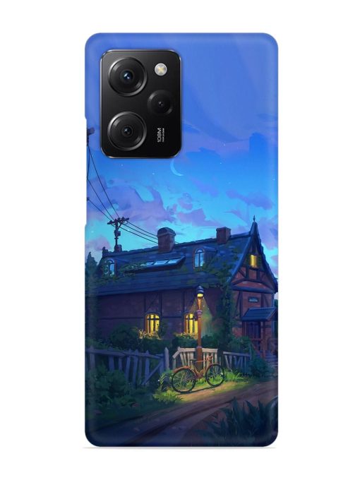 Beautiful Village House Snap Case for Poco X5 Pro (5G) Zapvi