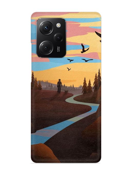 Natural Landscape Art Snap Case for Poco X5 Pro (5G) Zapvi