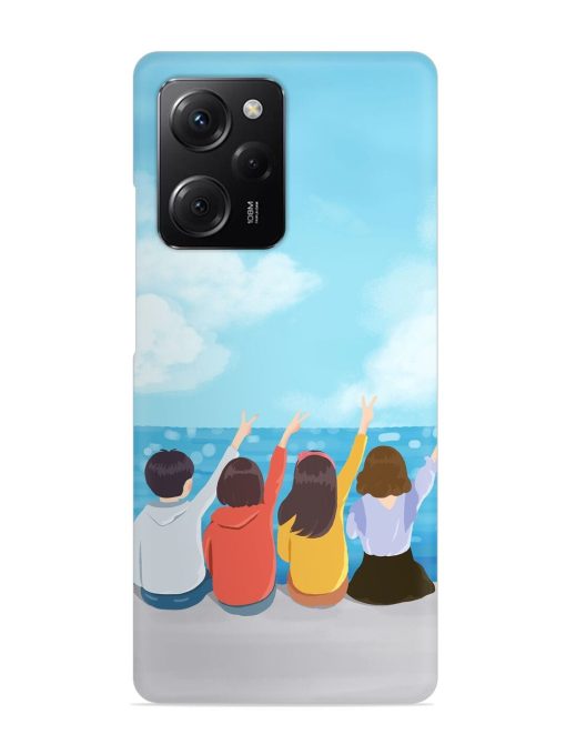 Happy Kids Snap Case for Poco X5 Pro (5G) Zapvi