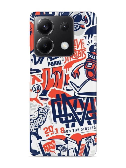 Run The Street Snap Case for Poco X6 (5G) Zapvi