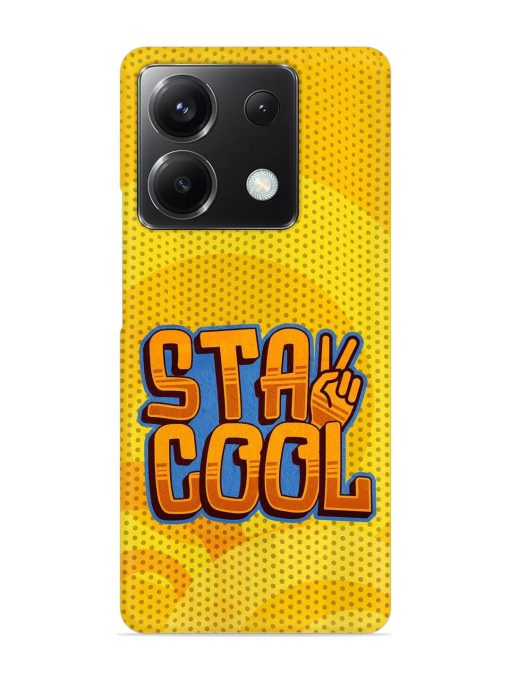 Stay Cool Snap Case for Poco X6 (5G) Zapvi