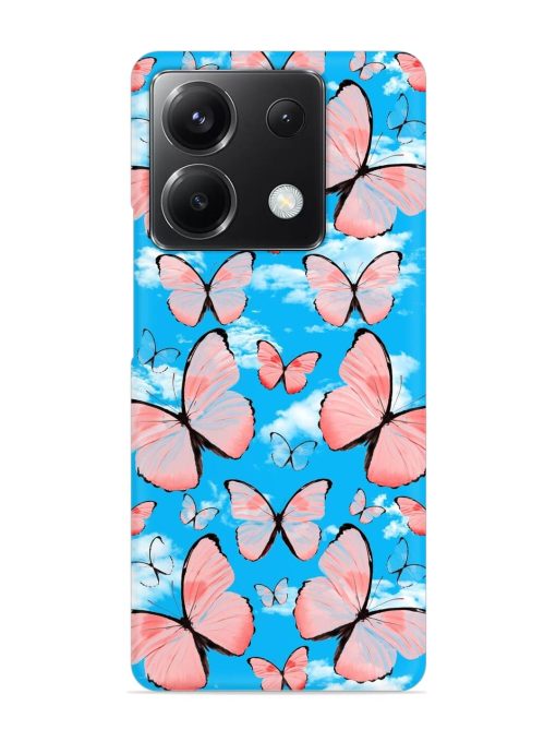 Seamless Pattern Tropical Snap Case for Poco X6 (5G)